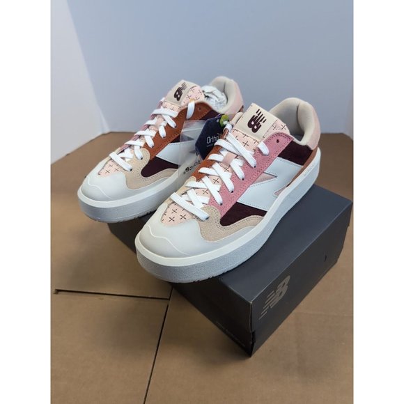 NEW BALANCE CT302 Burgundy/Pink Haze Leather Shoes/Sneakers main image 15